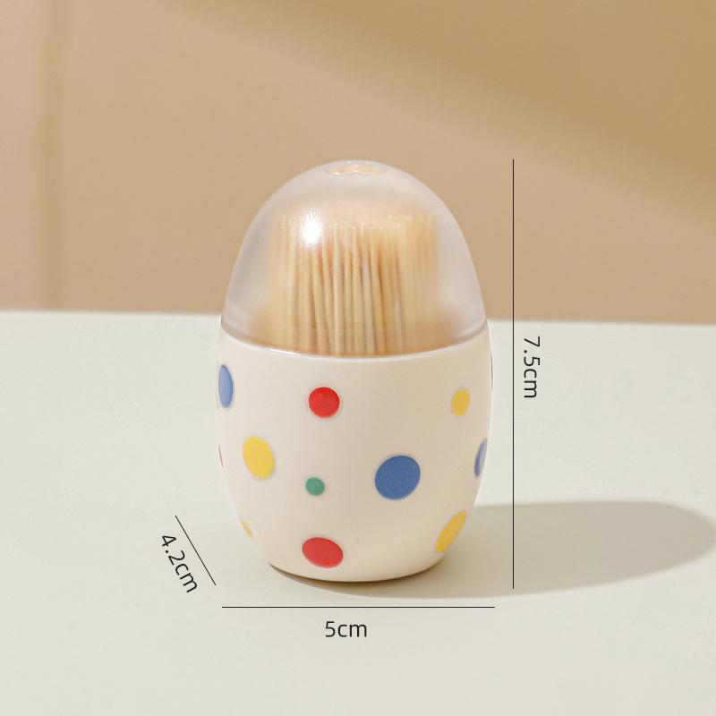 Portable Magnet Toothpick Box Wall-Mounted Object Finishing Box Toothpick Storage Case Classification Cotton Swab Container