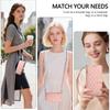 For iPhone 17 16 15 14 13 12 Pro Max Crossbody Wallet Case Quilted Leather Zipper Card Holder Flip Cover with Lanyard Strap