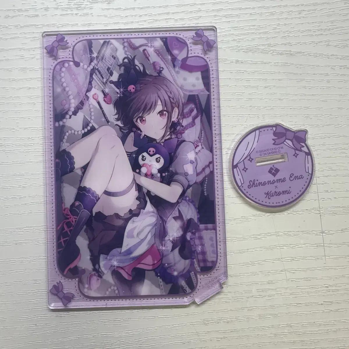 

Prosca Fseka Shinonome Ena Sanrio Acrylic Stand Back