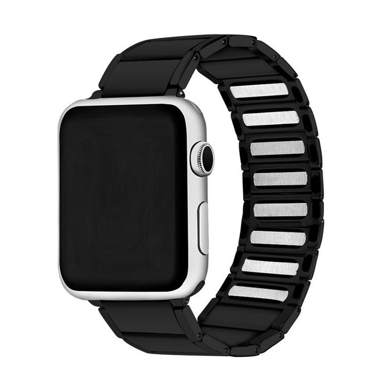 Curea de ceas pentru Apple Watch Band 8 7 6 5 4 3 2 SE Brățară din oțel inoxidabil Apple Watch 49 44 40 45/41 42/38mm Buclă magnetică pentru iWatch