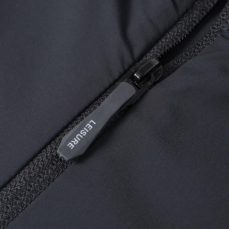 Men's Plus Size Lightweight Stand Collar Jacket