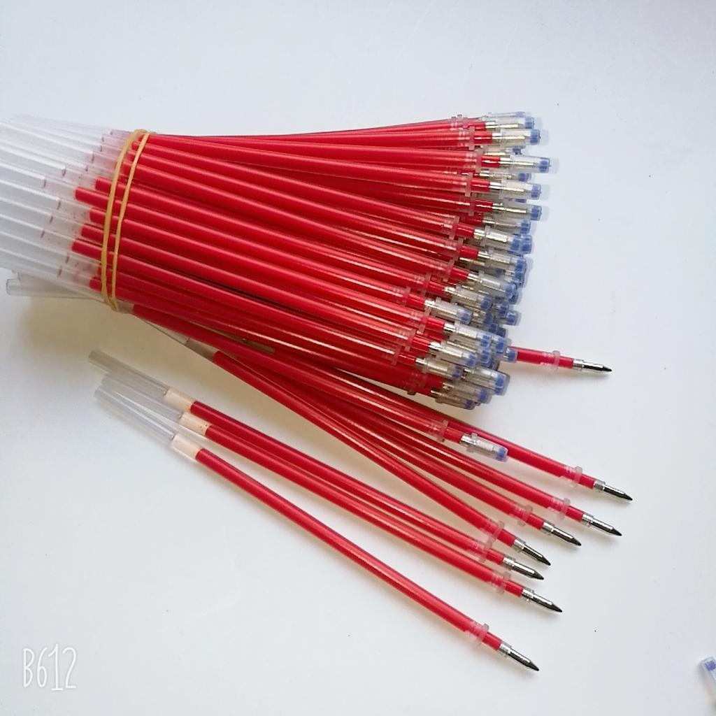 0.5mm 20pcs/set Gel Pen Refill Office Signature Rods Red Blue Black Ink Office School Stationery Writing Supplies Handles Needle