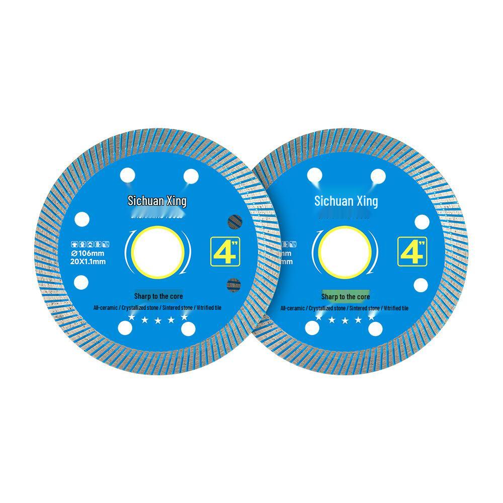 Ultra-Thin Dry Cut Saw Blade for Porcelain, Ceramic, Marble & More - Anti-Chipping Technology