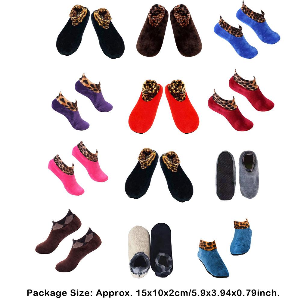 Winter Floor Socks Ankle Anti-slip Unisex Thickened Lounge Slipper Middle Tube Sock Accessories Home Supplies for Women Men