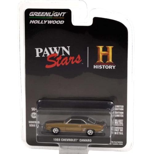 Greenlight 1:64 SCALE HOLLYWOOD SERIES 35 1969 CHEVROLET CAMARO - PAWN STARS Greenlight 1:64 Scale Hollywood Series 35 "1969 Chevrolet Camaro - Pawn S