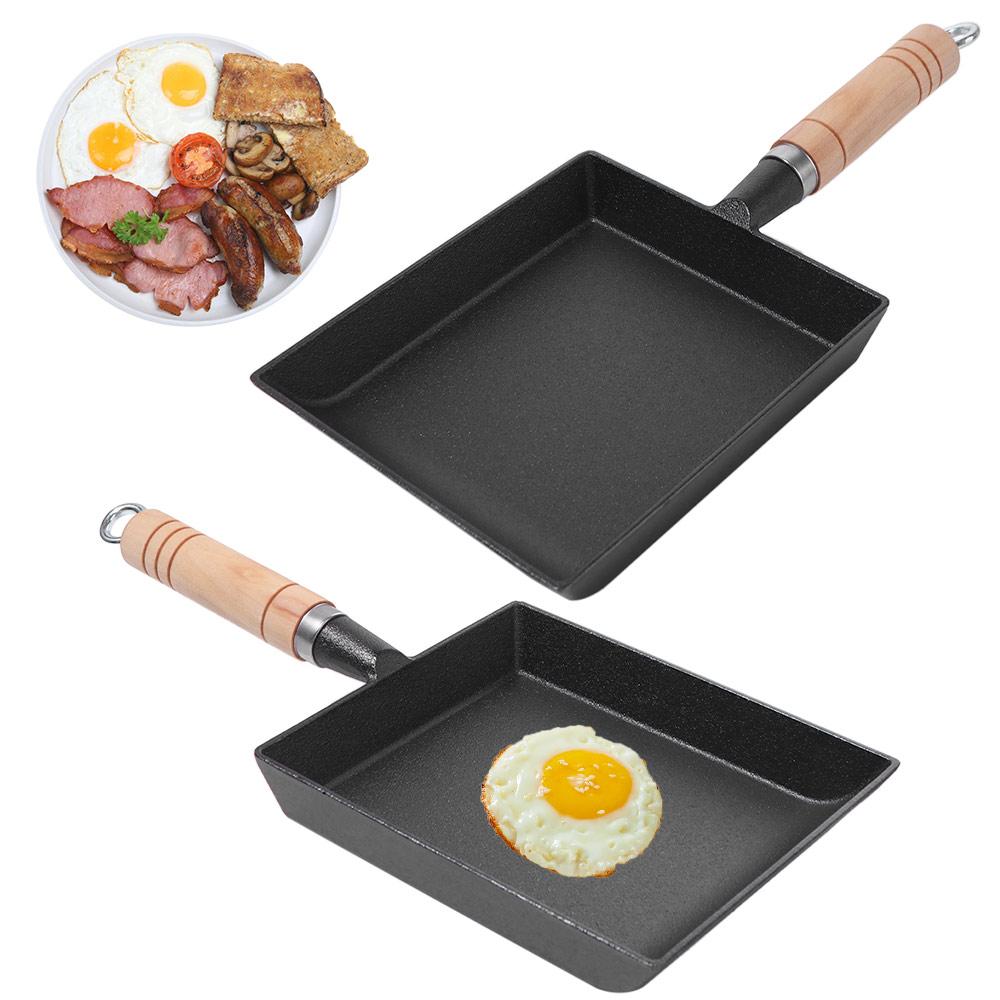 Household Egg Frying Pan Non Stick Fried Pot Thickened Omelette Maker  for Egg Pancake