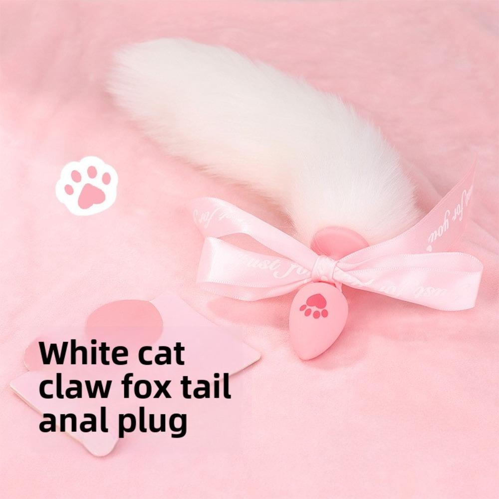 Fox Tail Cat Claw Silicone Anal Plug Sm Flirtation Sex Toys Anal Toys Adult Alternative Cosplay Tail Anal Plugs