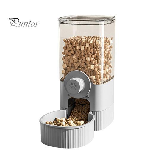 

Подвесная клетка, автоматическая кормушка для домашних животных, 520 мл, дозатор воды для мелких домашних животных, 1200 мл, автоматическая миска для корма для щенков, котят, кроликов, шиншилл, ежиков, хорьков B серый