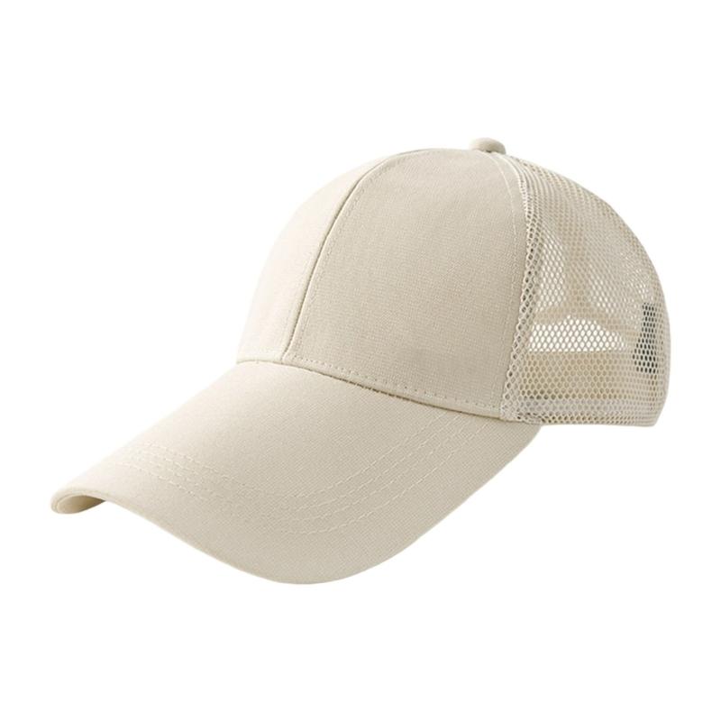 Truckers Hat Baseball Caps Adjustable Strap Lightweight Polyester Outdoor Sun Hat For Men Women хаки