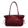 New nylon splicing daily commuting large-capacity versatile underarm shoulder women's bag lightweight portable tote bag