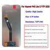 6.39" Orijinal Y7P 2020 LCD Ekran Huawei P40 Lite E İçin LCD Dokunmatik Ekran Digitizer Montajı ART-L28 ART-L29 ART-L29N Çerçeveli
