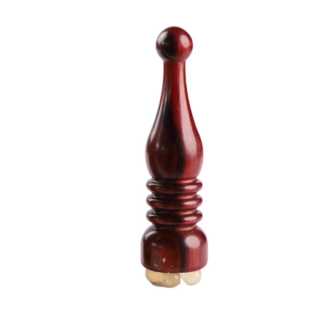 Lotus Seedpod Shape Eye Massage Stick Sandalwood Skin Care Massager  Face Skin Care