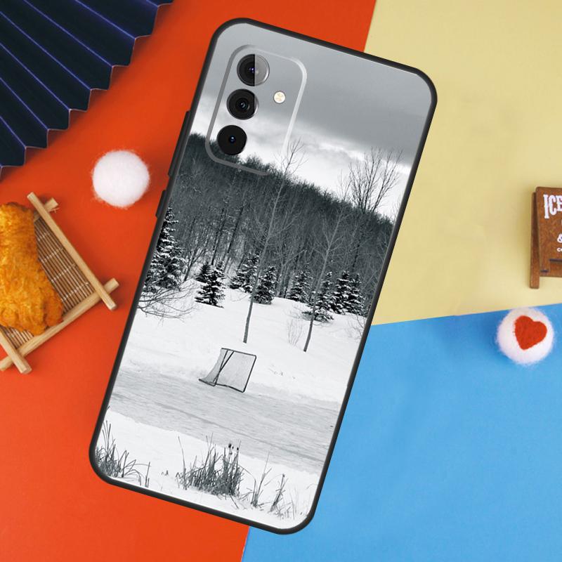 Pond Hockey Case For Samsung Galaxy A54 A34 A14 A55 A35 A33 A53 A13 A23 A17 A06 A16 A56 A36 A52 A32 A15