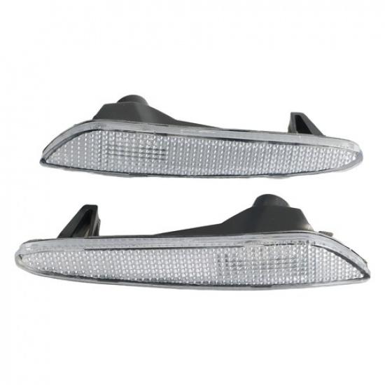 Pair Clear Bumper Side Marker Lights For 2003-2006 Mercedes Benz E-Class W211