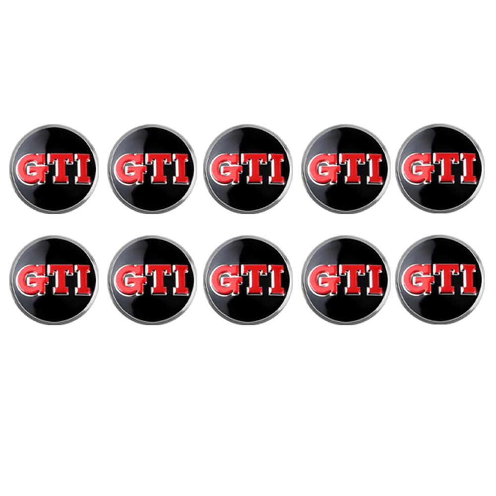 Pentru VW Volkswagen Jetta MK5 Golf 2/5/10 Bucăți 14mm Cheie Control Mașină Autocolant Emblema Înlocuire Pentru Volkswagen VW GTI Golf Passa