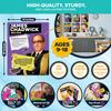 Decorably 12 Famous Scientists Posters for Classroom, 11x14in Educational Matte-Laminated for School Decor, Hallways, Bulletin Boards, Home Study
