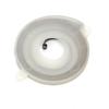 2PCS White Rewind Spring Kit 2 Hole Starter Spring Durable Recoil Spring for Stihl TS410 TS420
