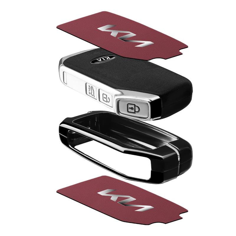 ABCDGA1 Zinc Alloy Car Key Case Cover Shell Bag For KIA Sportage R GT Stinger Sorento Ceed Cerato Forte Niro Soul Telluride Accessories