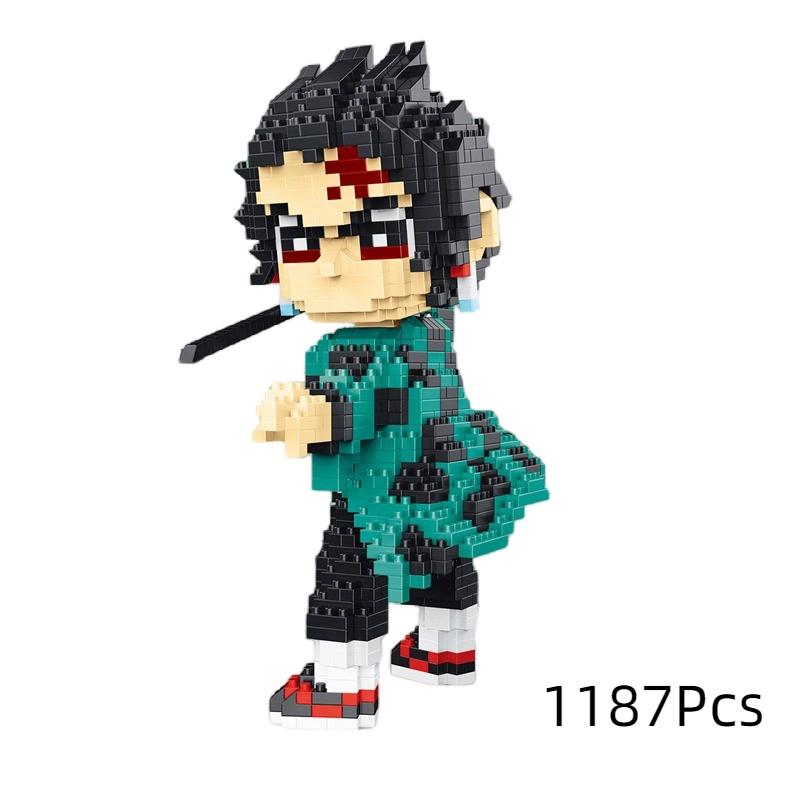 Demon Slayer Diamond Building Blocks Toy Set