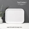 A5 White Melamine High-Temperature-Resistant Noodle and Soup Bowl, Ramen Bowl, Rice Noodle Roll Plate, Vegetable Plate.