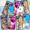 Phone Case for Samsung Galaxy S25 S23 S22 S24 Ultra FE A05 A06 A15 A16 A36 A37 A35 A54 A55 A56 A57 A25 A26 A53 A17 Snowman Merry Christmas Deer Cover
