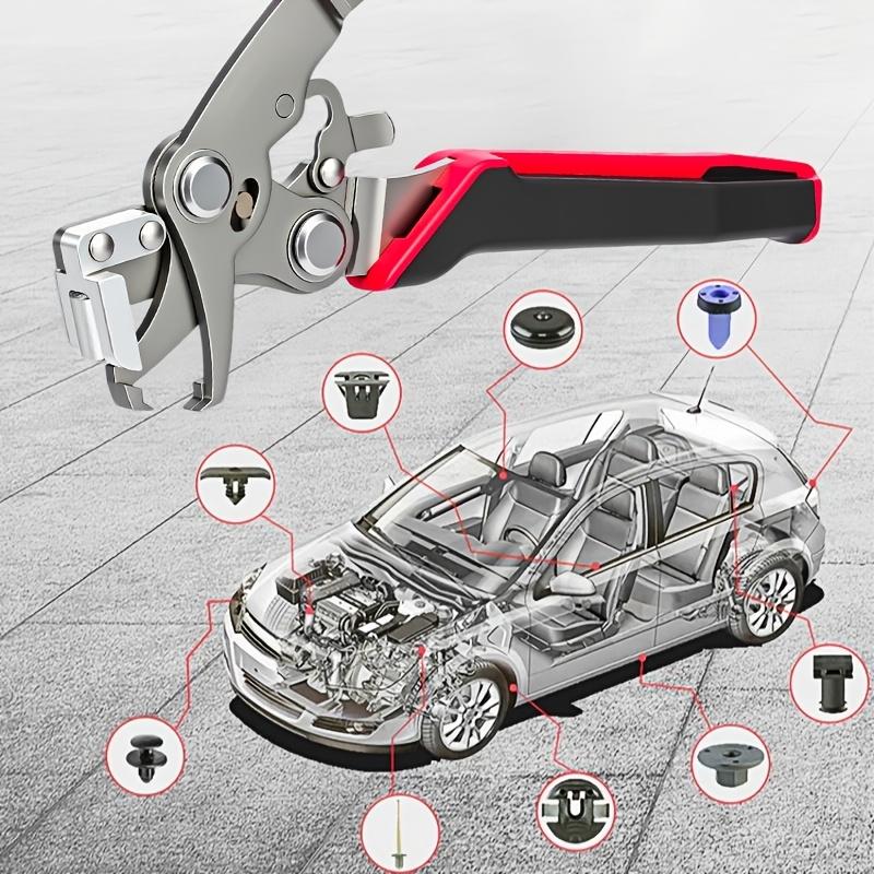 Stainless Steel Automotive Snap Pliers | Fastener Remover with Ergonomic Grip for Mechanics, Garage Workshop Users, Automotive Repair Enthusiasts