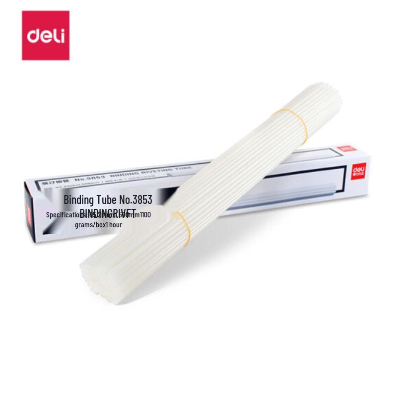Deli Transparent Binding Rivet Tubes 17700₽