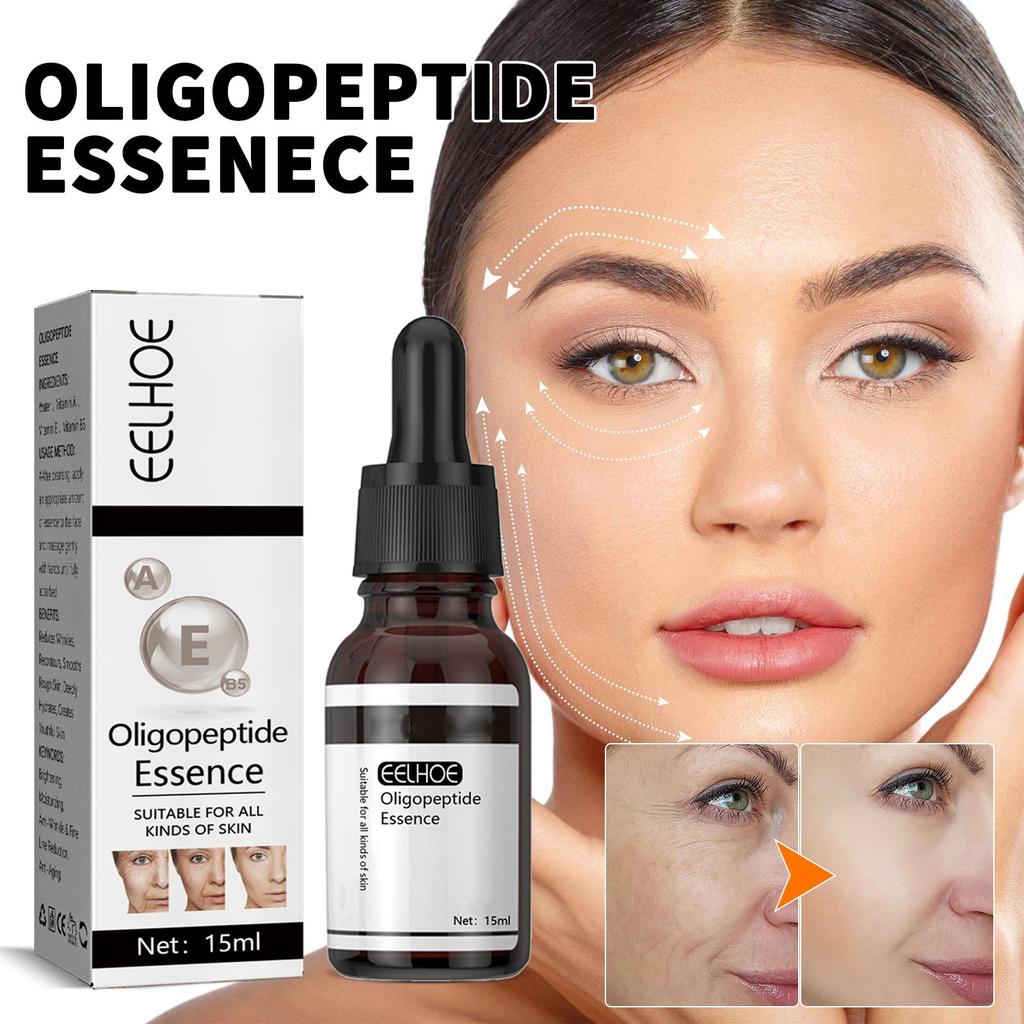 EELHOE Oligopeptide Facial Essence Deep Hydration Moisturizing Firming Facial Skin Daily Care Essence