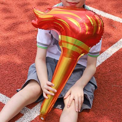 Lot de 10/20/30 torches gonflables en vrac, fausses décorations de torche, accessoires de jeux de sport, bâton de ballon sans flamme pour les compétitions sportives de fête, fournitures d'événements