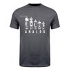 Analog Vacuum Tube TShirt for Radio and Amp Collectors Funny Electron Valve Lover T Shirts Summer Streetwear Gifts HJ057