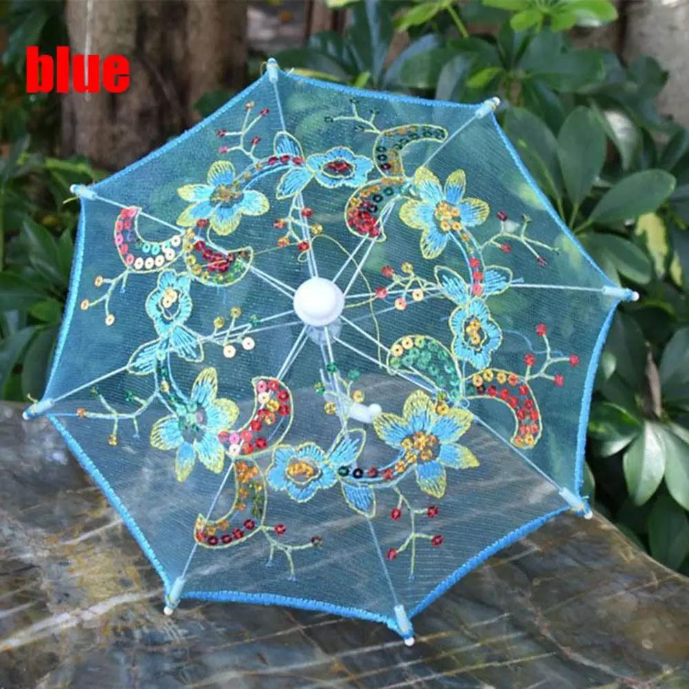1 Pcs New Mini Doll Umbrella Toy Rain Umbrella Dolls Accessories Birthday Gift For Kid Children Doll Embellishment Ornament