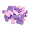 10 Pcs Double Color Mini Nail Sponge File Buffer Block Buffing Sanding File Pedicure Manicure Tool Gel Supplies Accessories