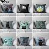 Decorative Home Pillow Case Cushion Covers Nordic 45*45 40*40 40X40Cm 50X50Cm Modern Living Room Sofa House 50*50 Cute Cat