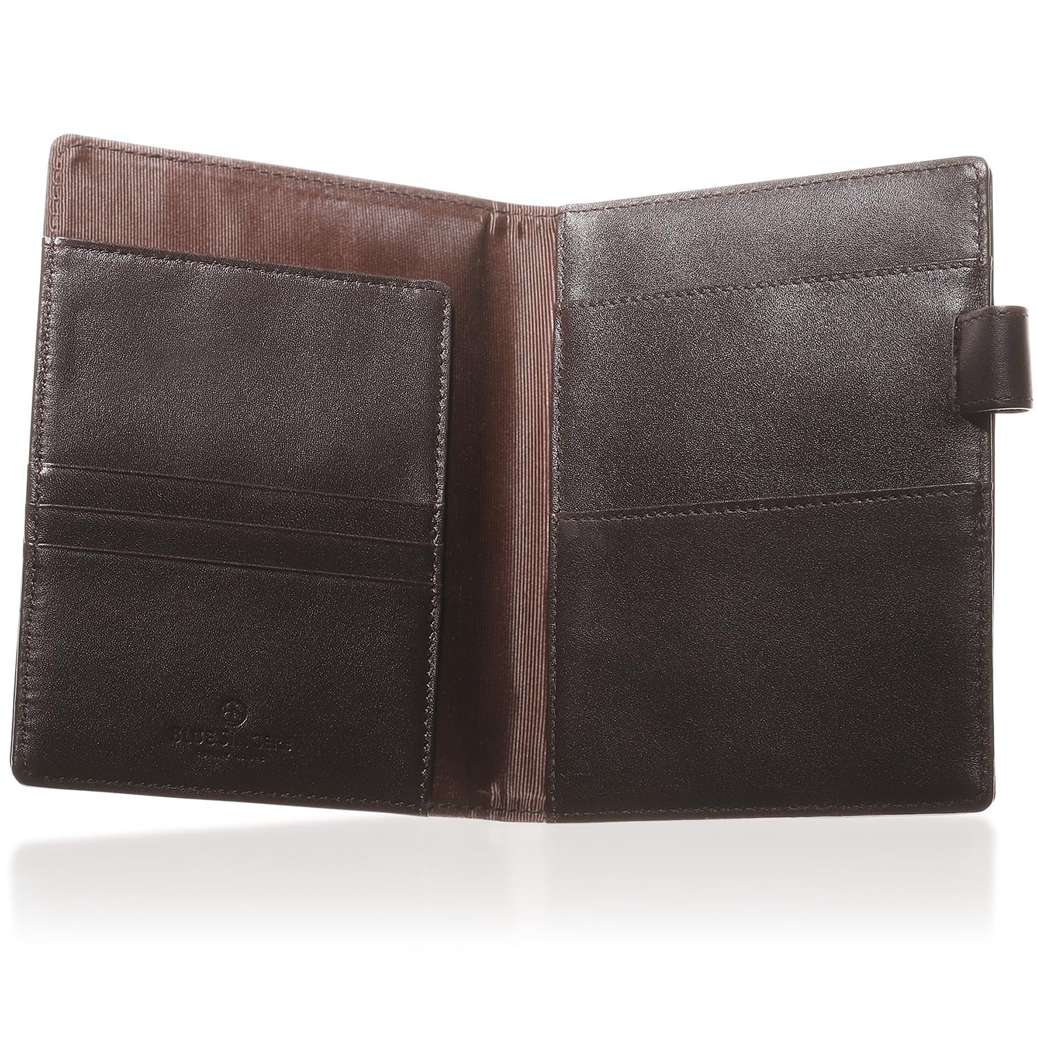 

Rodia Обложка формата A6 13 Натуральная кожа Премиальная кожа Чехол для блокнота с ручкой, кармашками и местом для визиток RD2 [BLUE SINCERE] Нет. Держатель, Карманный,