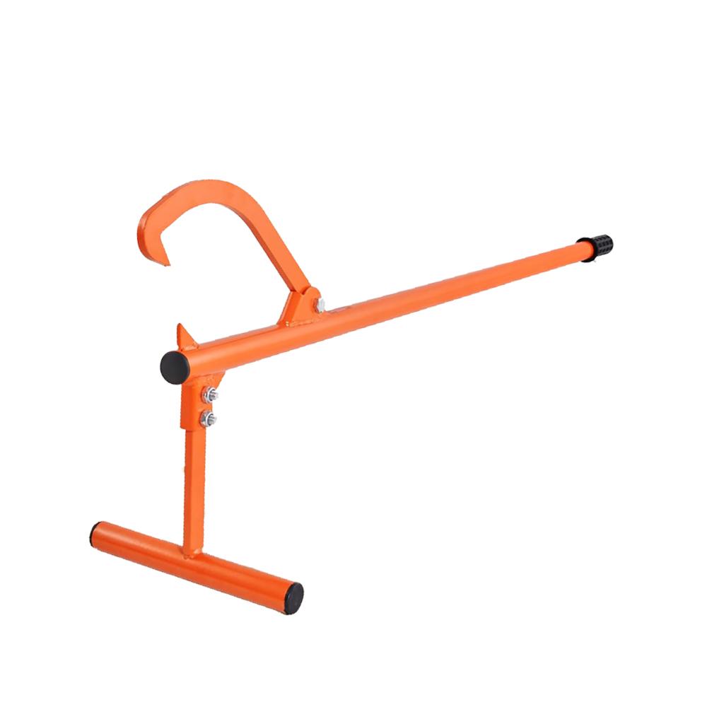 

Рычажный валочный клин, бревноподъемник, козлы для распиловки, подъемник для деревьев, длинная рукоятка 48 дюймов, помощник для резки бензопилой, подставка для колки дров, бревнотаскатель оранжевый