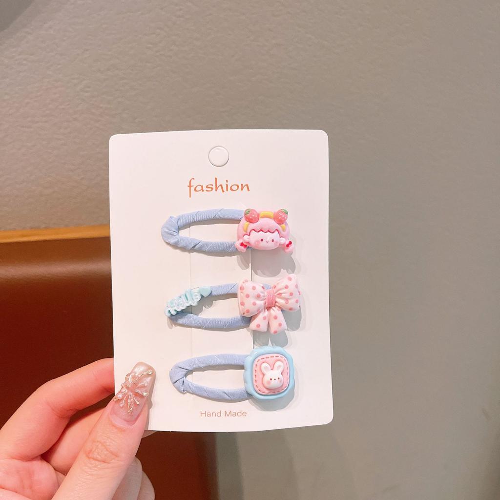 Children'S Bb Clip Cute Cartoon Baby Bangs Hairpin Baby Hairpin Does Not Hurt Hair Infant Hair Accessories Girl Clip