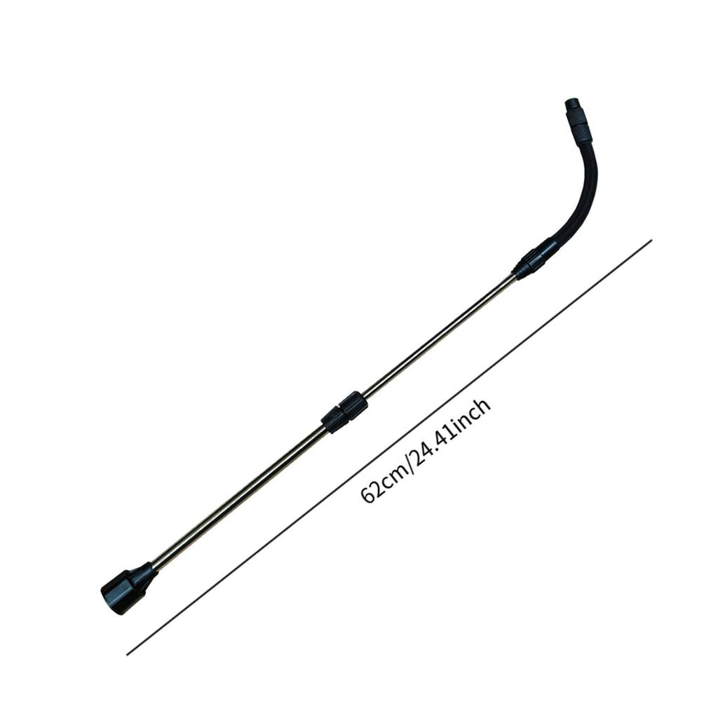 Lancia Lunga 62cm per Annaffiatoio da Giardino con Attacco Universale e Girevole