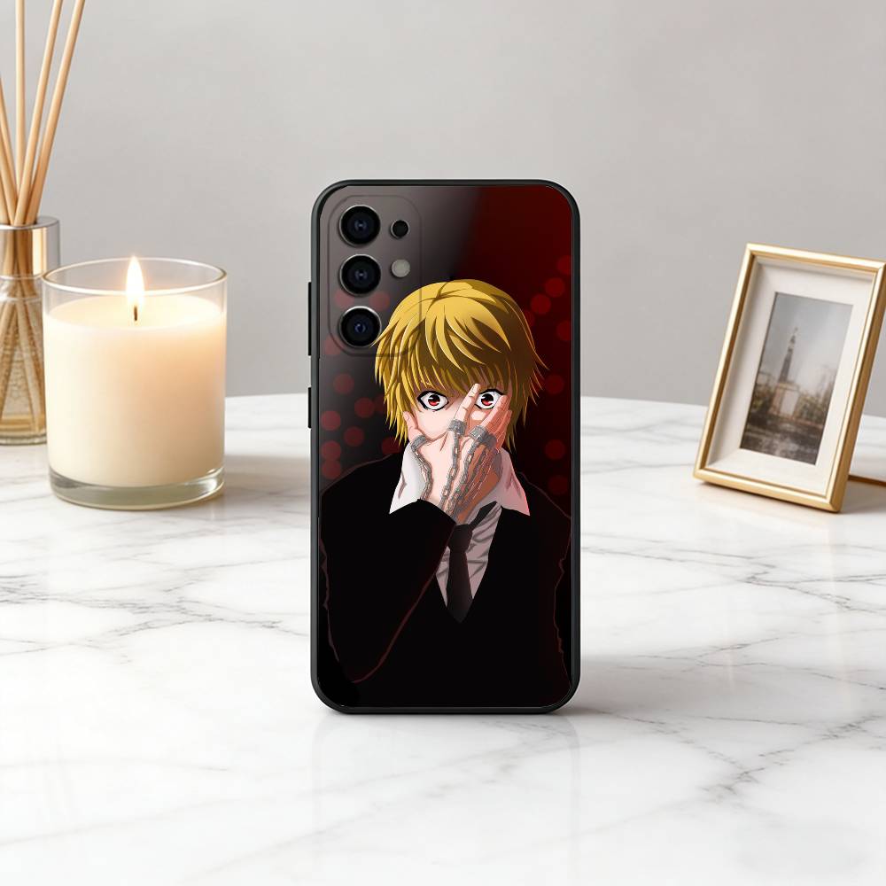 H-Hunter K-Kurapika  H-Hunter-HKH Phone Case For Samsung S25,S24,S21,S22,S23,S30,Ultra,S20,Plus,Fe,Lite,Note,10,Black Cover