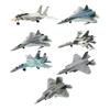 1 Piece DIY 3D Puzzle Assemble Collection Toys T14 Tank F14 F22 J35 Fighter AH64 Helicopter Model Ornament Building Blocks Toy