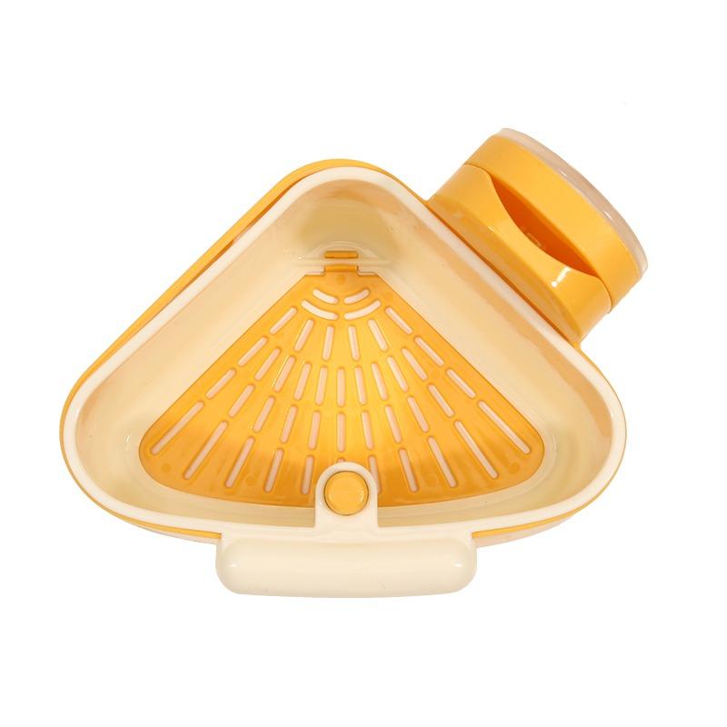 

Kitchen Sink Drain Basket Easy Clean Sink Filter Food Vegetables Peel Egg Filter Storage Organizer Kitchen Shelf Rack Drainier оранжевый