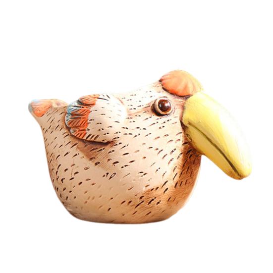 Cartoon Duck Rabbit Fox Bird Fish Shape Flower Pot Ceramic Plants Container Ornament Figurine Decorative Planter