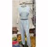 Summer European American Fashion Temperament Sleeveless Simple Thin Solid Color Suit Pants
