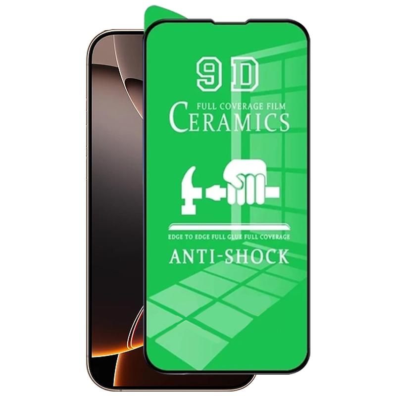 4PCS Clear Ceramic Film For iPhone 18 17 16 15 14 11 13 12 Pro Max Air 16e 15 16 Plus 13 12 Mini XS Max XR X 8 Screen Protector2