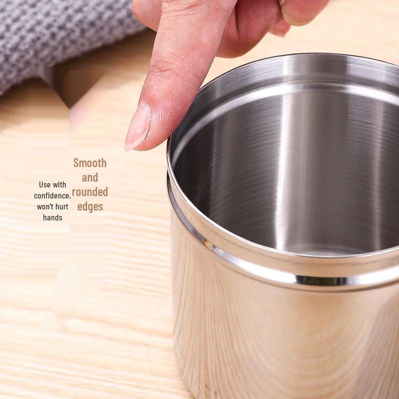 Stainless Steel Food Sample Retention Bottle with Lid