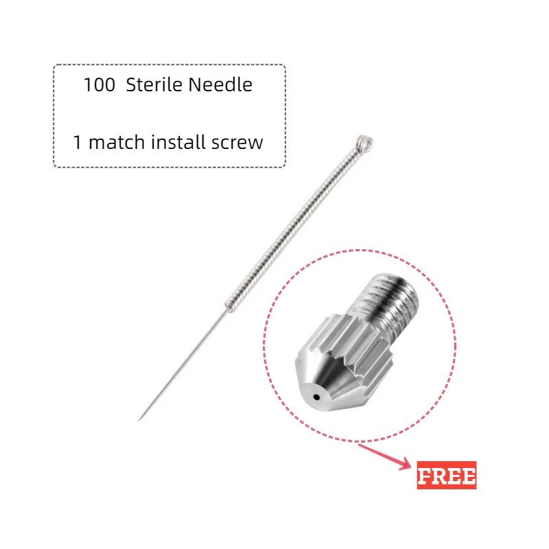 177---50/100pcs surgery sterile needle small mole removal pen needle mole freckles and other machine accessories