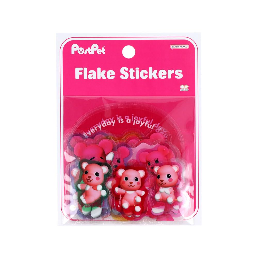 

Stationery PostPet S8813752 Sun-Star Stickers, Pink, розовый