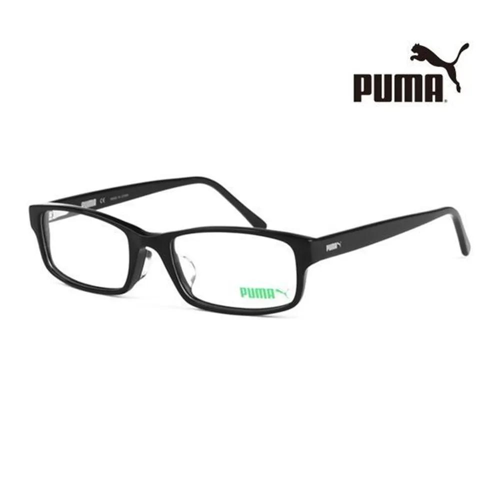 

Puma Eyeglass Frames PE0021OA 001 Square Horn-rimmed Glasses for Women and Men PE0021OA 001_XC [54]