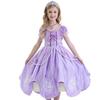 Sophia Flower Puffy Skirt Girls' Dress 2025 with Accessories