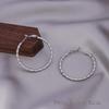 Hong Kong Style Vintage Minimalist Hoop Earrings for Round Face, 2025 Edition
