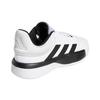 Adidas Pro Adversary Low Round Toe Lace-Up Non-Slip Wear-Resistant Mid-Top Basketball Shoes Men Sneakers Black White G54109